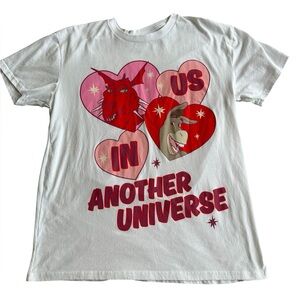 DreamWorks Shrek Us in Another Universe Graphic Tee, Unisex, L, White